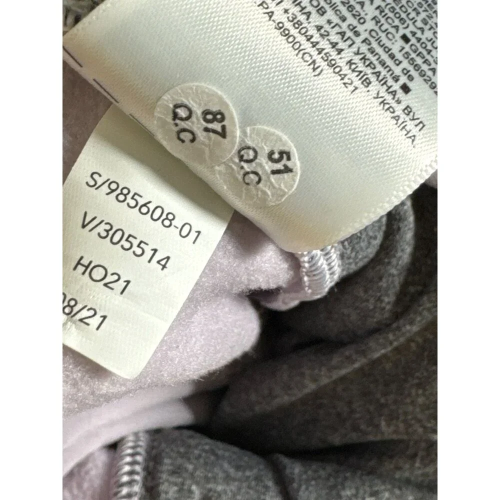Athleta Apres Ski Down Quilted Jogger Pants Size 16 Purple Lavender Drawstring - Picture 11 of 16